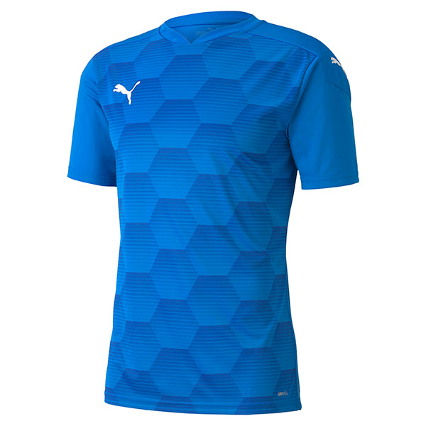 Puma Final Graphic Football Shirt Electric Blue Customkit