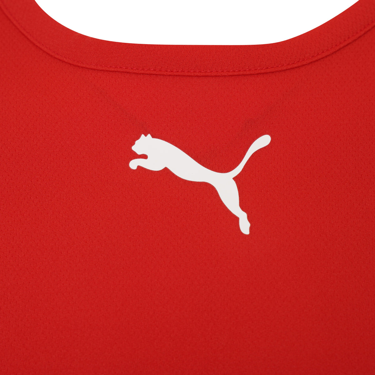 Red sale puma shirt