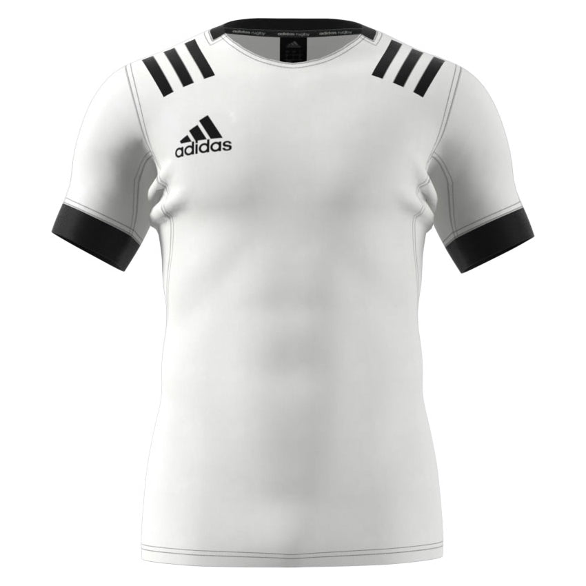 Prehistórico implicar Pantano Adidas Rugby Jersey (White) – Customkit.com