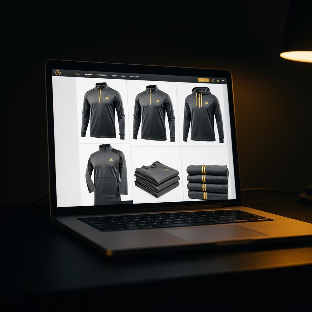Finished unbranded apparel with premium packaging ready for launch