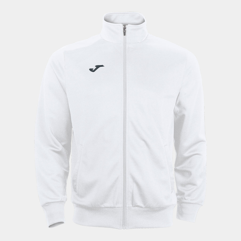 Joma Gala Full Zip Jacket (White/Black)