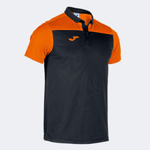 Load image into Gallery viewer, Joma Hobby II Polo (Black/Orange)