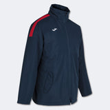 Joma Trivor Rain Jacket (Dark Navy/Red)