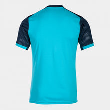 Load image into Gallery viewer, Joma Montreal T-Shirt (Turquoise Fluor/Dark Navy)