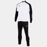 Joma Eco Championship Tracksuit (White/Black)