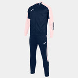 Joma Eco Championship Tracksuit (Dark Navy/Light Pink)