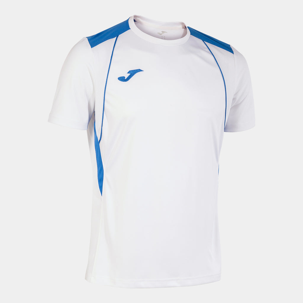 Joma Championship VII Shirt SS (White/Royal)