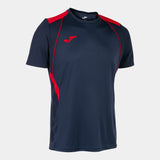 Joma Championship VII Shirt SS (Dark Navy/Red)