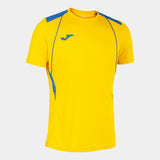 Joma Championship VII Shirt SS (Yellow/Royal)