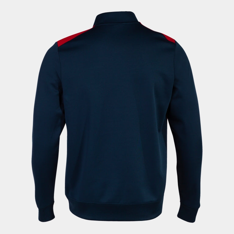 Joma Championship VII 1/2 Zip Sweatshirt (Dark Navy/Red)