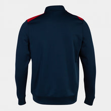 Load image into Gallery viewer, Joma Championship VII 1/2 Zip Sweatshirt (Dark Navy/Red)