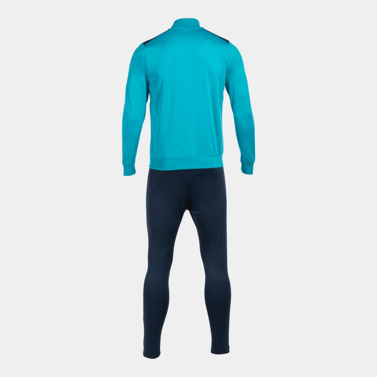 Joma Championship VII Tracksuit (Turquoise Fluor/Dark Navy)