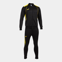 Load image into Gallery viewer, Joma Championship VII Tracksuit (Black/Yellow)