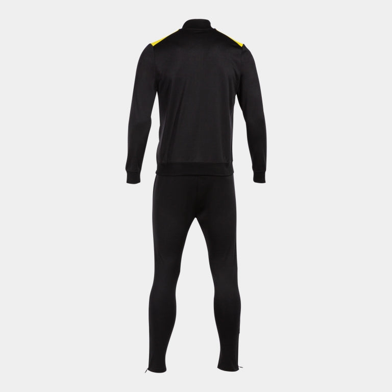 Joma Championship VII Tracksuit (Black/Yellow)