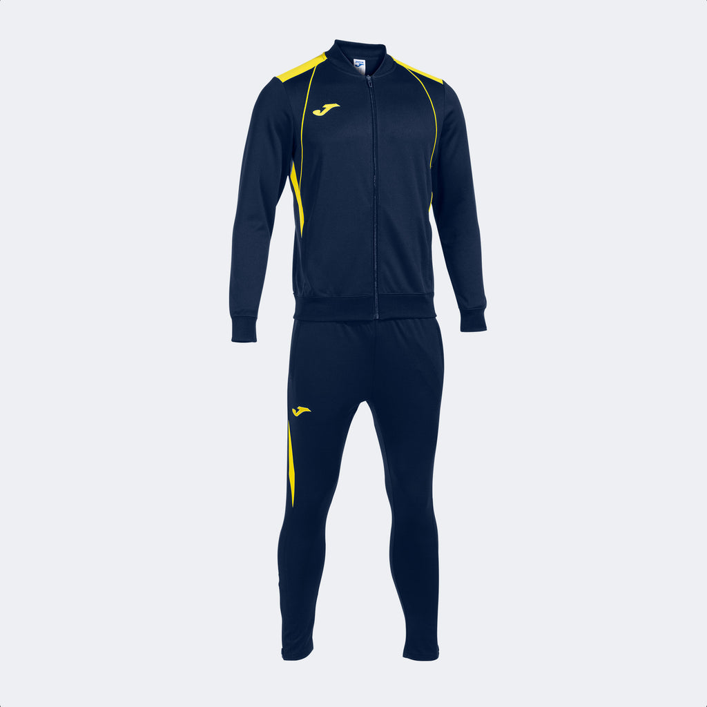 Joma Championship VII Tracksuit (Dark Navy/Yellow)