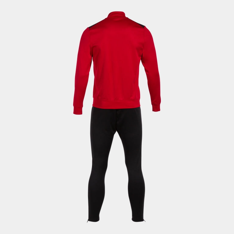 Joma Championship VII Tracksuit (Red/Black)