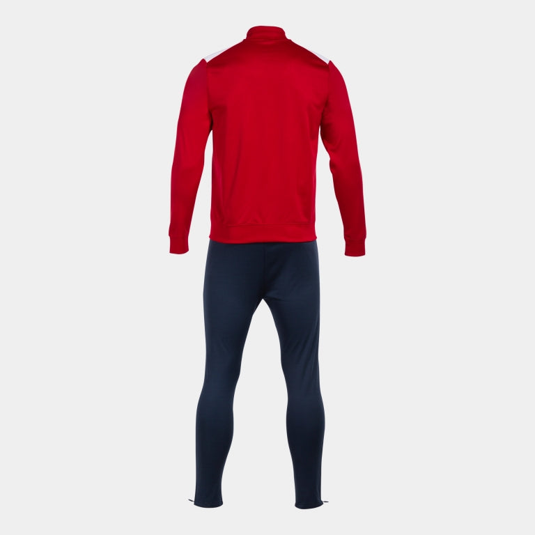 Joma Championship VII Tracksuit (Red/White/Dark Navy)