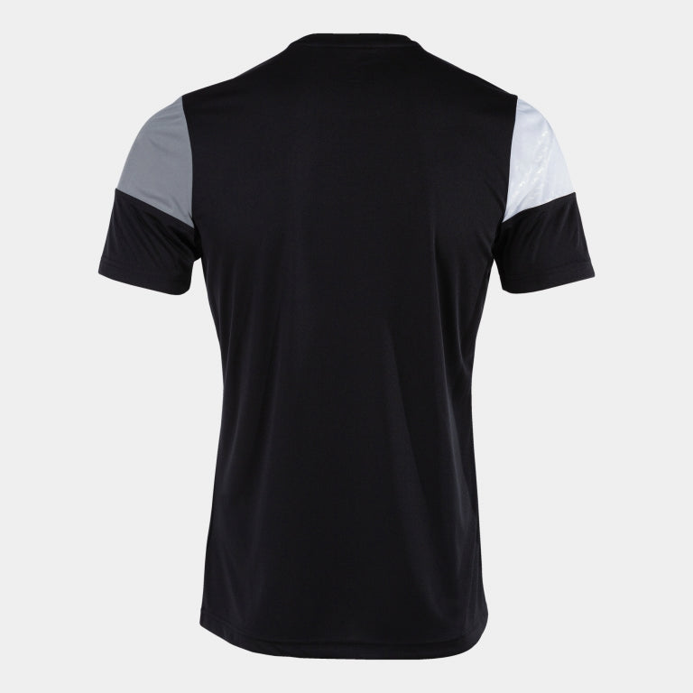 Joma Crew V Shirt (Black/Medium Grey)