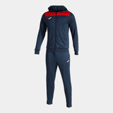 Joma Phoenix II Tracksuit (Dark Navy/Red)