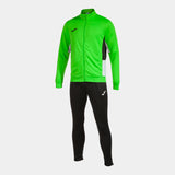 Joma Danubio II Tracksuit (Black/Fluor Green/White)