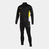 Joma Danubio II Tracksuit (Black/Yellow/White)