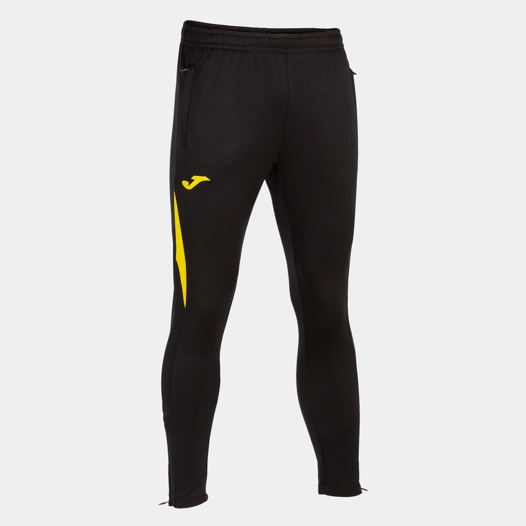 Joma Championship VII Pant (Black/Yellow)