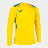 Joma Championship VII Shirt LS (Yellow/Royal)