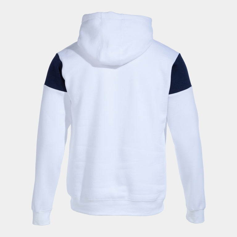 Joma Crew V Hoodie (White/Dark Navy)