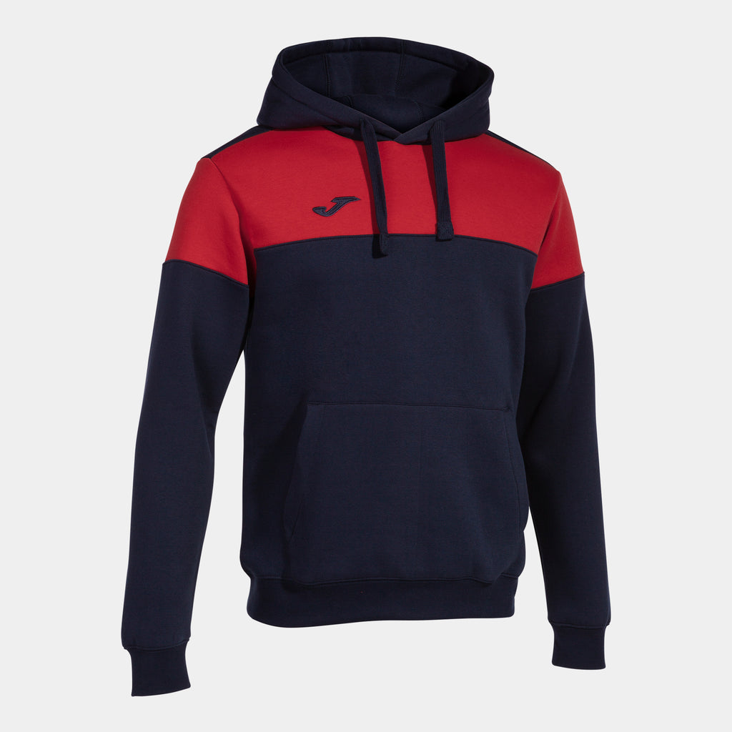 Joma Crew V Hoodie (Dark Navy/Red)