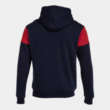 Load image into Gallery viewer, Joma Crew V Hoodie (Dark Navy/Red)