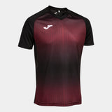 Joma Tiger V Shirt (Black/Ruby)