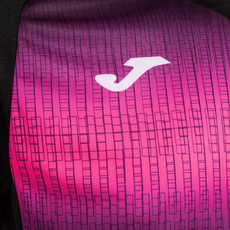 Joma Tiger V Shirt (Black/Pink Fluor)