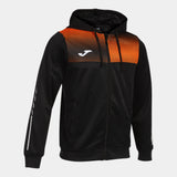 Joma Eco-Supernova Hoodie Jacket (Black/Orange)