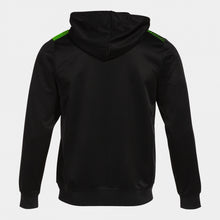 Load image into Gallery viewer, Joma Eco-Supernova Hoodie Jacket (Black/Green Fluor)