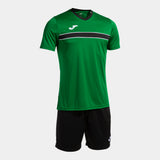 Joma Victory Shirt/Short Set (Green Medium/Black)