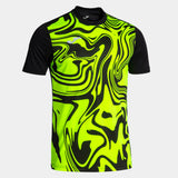 Joma Lion II Shirt (Black/Fluor Yellow)