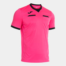 Load image into Gallery viewer, Joma Respect III Referee Shirt (Pink Fluor/Black)