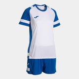 Joma Lider Ladies Shirt/Short Set (White/Royal)