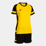 Joma Lider Ladies Shirt/Short Set (Yellow/Black)