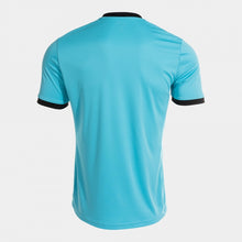 Load image into Gallery viewer, Joma Respect III Referee Shirt (Turquoise Fluor/Black)