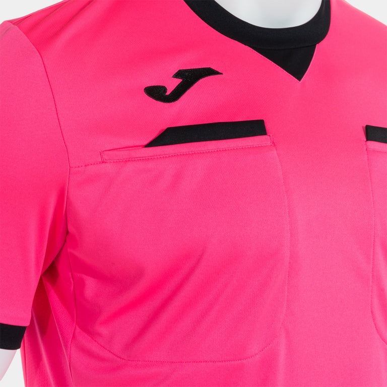 Joma Respect III Referee Shirt (Pink Fluor/Black)