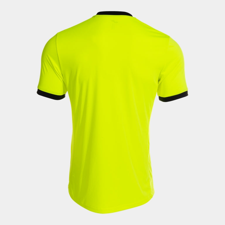 Joma Respect III Referee Shirt (Yellow Fluor/Black)