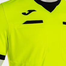 Load image into Gallery viewer, Joma Respect III Referee Shirt (Yellow Fluor/Black)