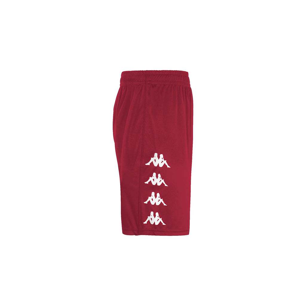 Kappa Curchet Football Shorts (Red Granata)