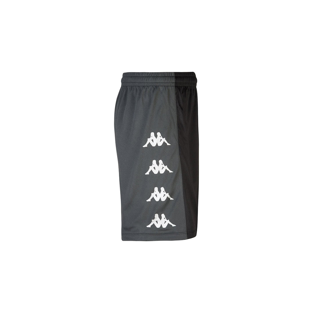 Kappa Delebio Football Short (Black/Grey Dk)