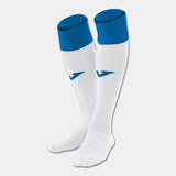 Joma Calcio 24 Sock 4 Pack (White/Royal)