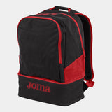 Joma Estadio III Backpack (Black/Red)