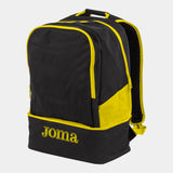 Joma Estadio III Backpack (Black/Yellow)