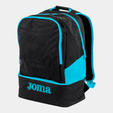 Joma Estadio III Backpack (Black/Fluor Turquoise)