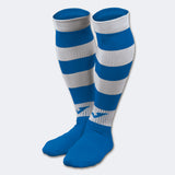 Joma Zebra II Sock 4 Pack (Royal/White)